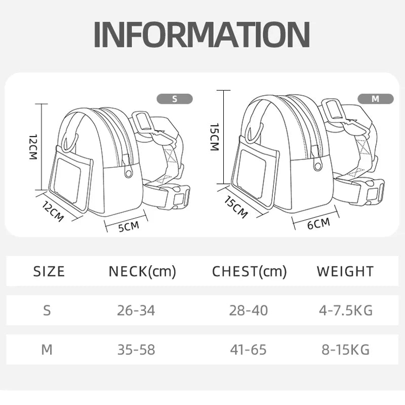 Adventure: Pet Backpack & Leash